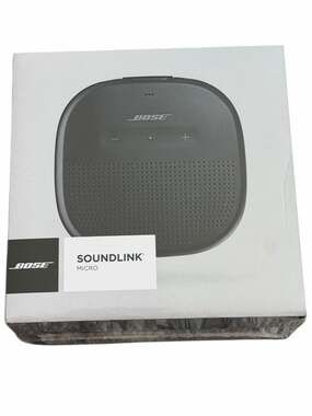 New! UnopenedBose SoundLink Micro Portable Bluetooth Speaker - Black